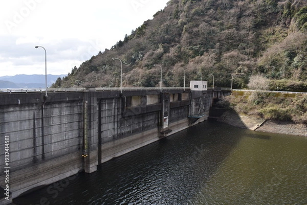 Obraz 一の坂ダム