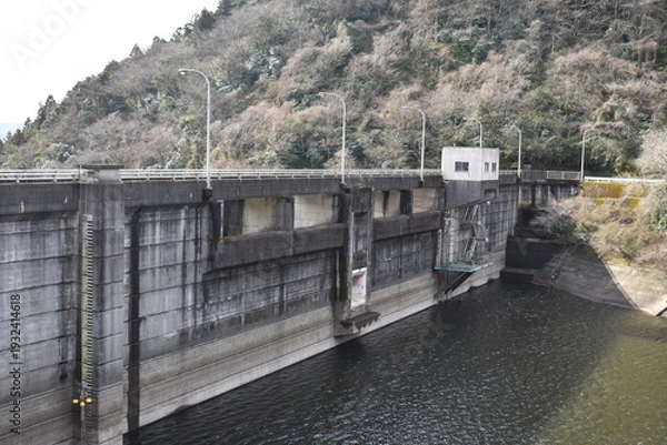 Obraz 一の坂ダム