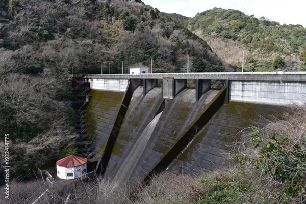 Obraz 一の坂ダム