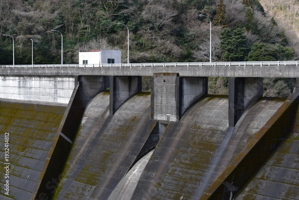 Obraz 一の坂ダム