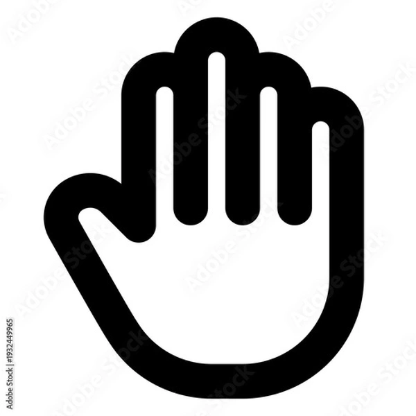 Obraz hand sign icon