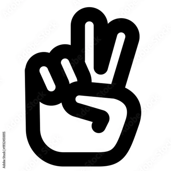Obraz hand sign icon