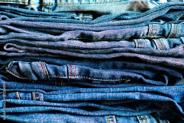 Obraz Denim. Jeans background. Denim jeans texture or denim jeans background.
