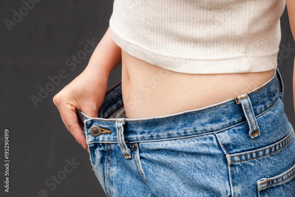 Obraz 若い日本人女性のウエスト