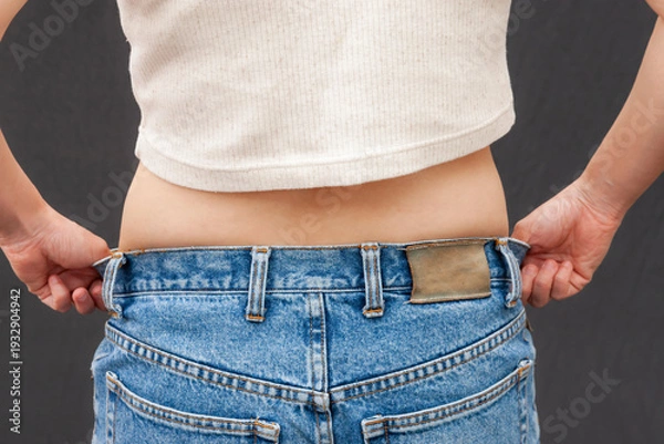 Obraz 若い日本人女性のウエスト