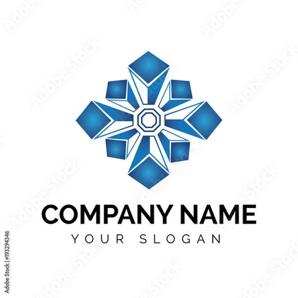 Fototapeta Building Logo Template