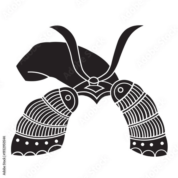 Obraz 家紋　兜紋