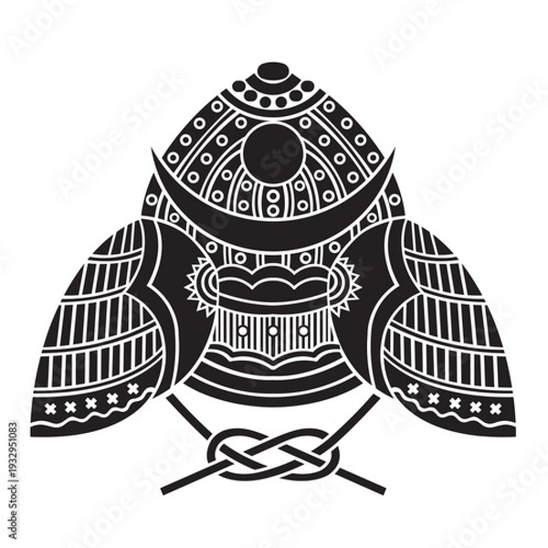 Obraz 家紋　兜紋