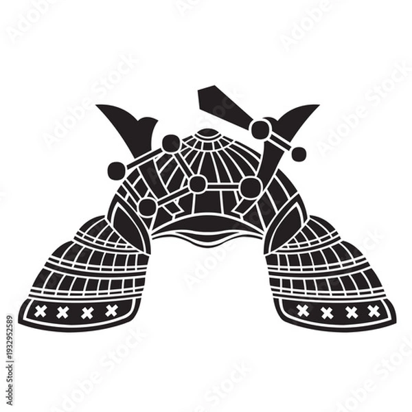 Obraz 家紋　兜紋