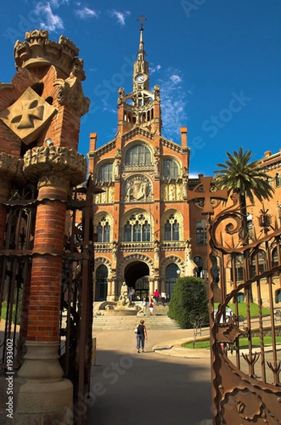 Obraz hospital sant pau in barcelona