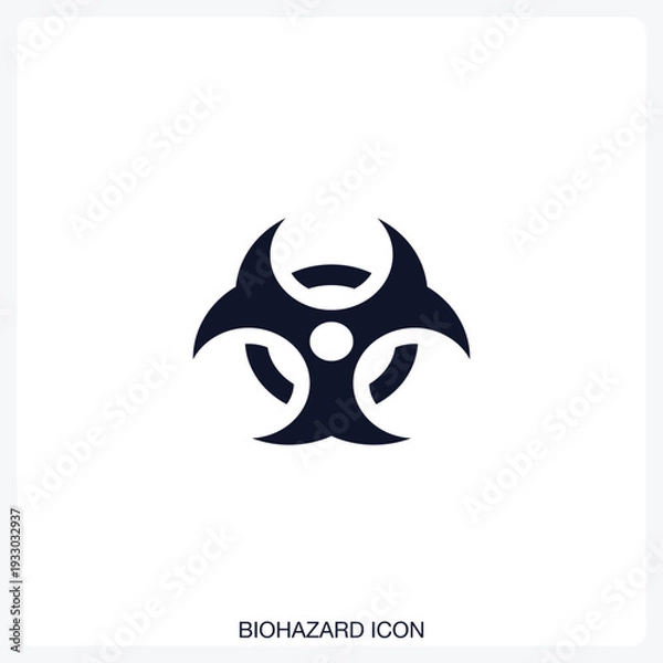 Obraz Biohazard Icon