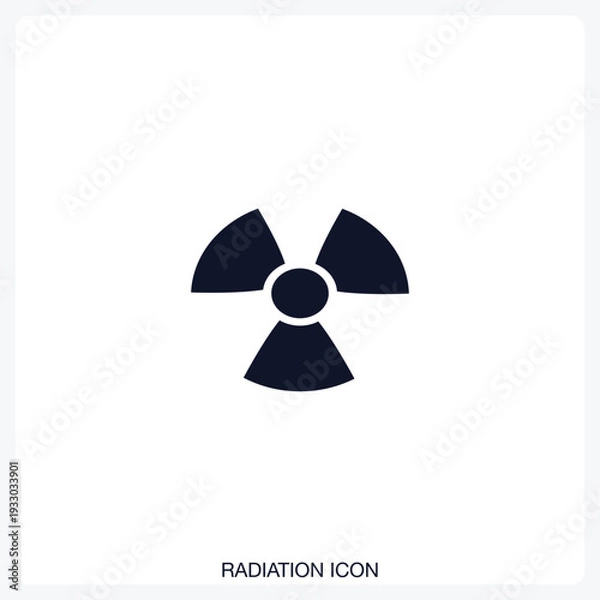Obraz Radiation Icon
