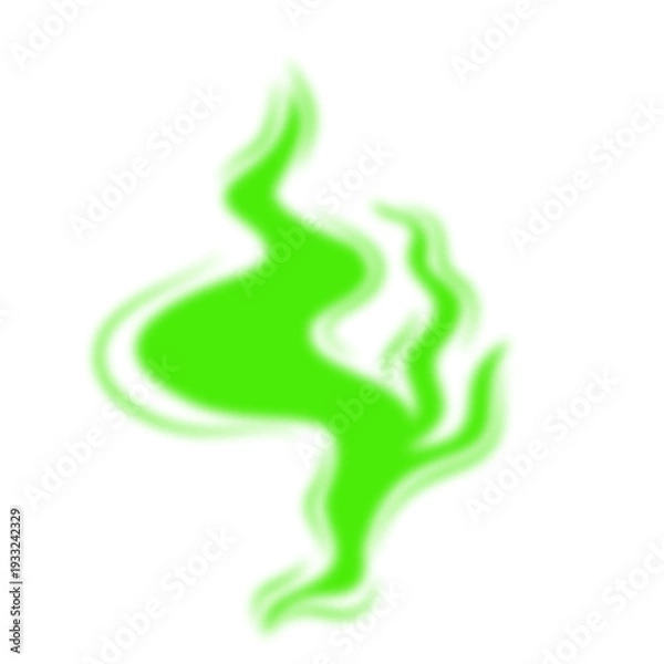 Obraz Pisonous Green Smoke 