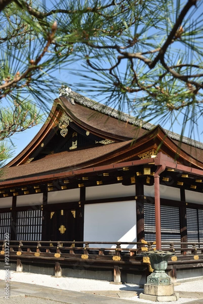 Obraz 世界遺産　東寺　側面から見た御影堂(京都市南区)