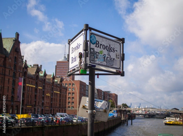Obraz Brooks Brücke Hamburg