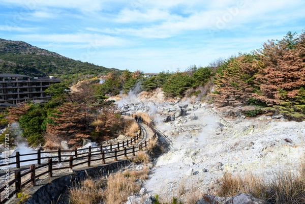 Fototapeta 長崎県　雲仙温泉