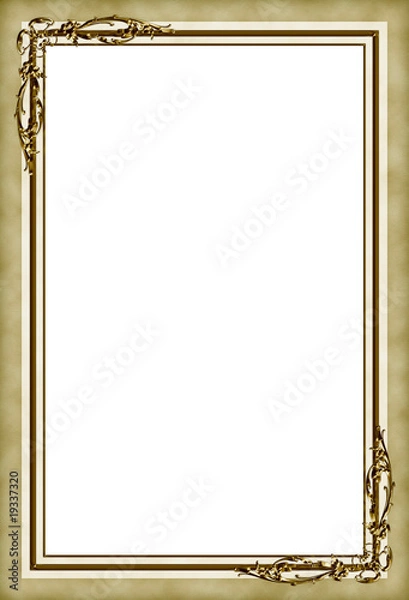 Obraz 金のフレーム