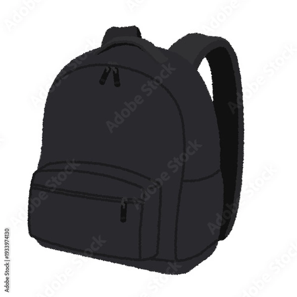 Obraz リュック（バックパック）のイラスト