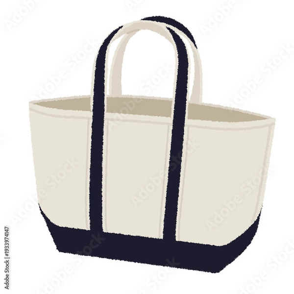 Obraz トートバッグのイラスト
