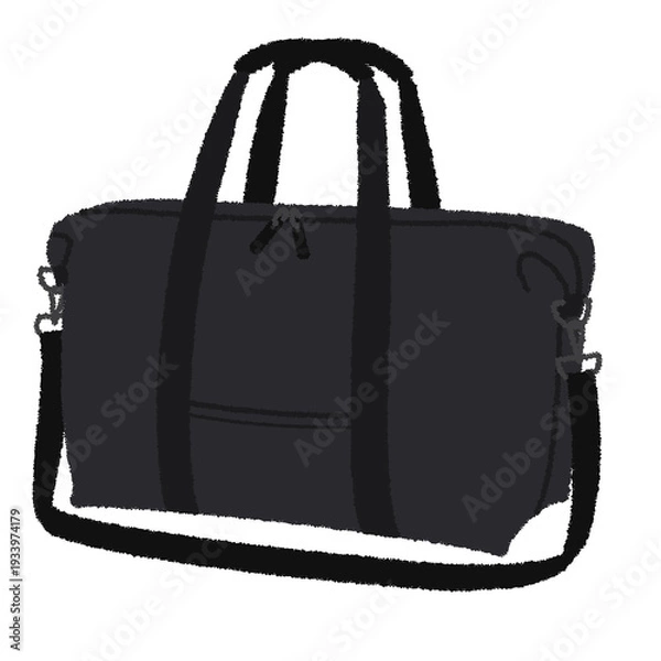 Obraz ボストンバッグのイラスト