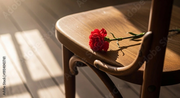 Obraz 感謝を伝える一輪の花