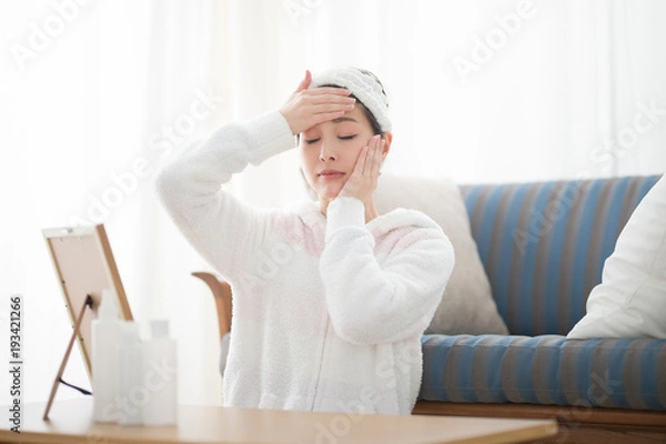 Obraz 美容・女性・ソファ