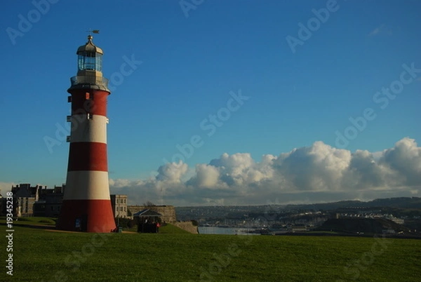 Obraz lighthouse in a sunny day