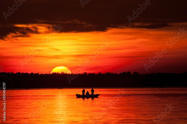 Obraz Zachód słońca