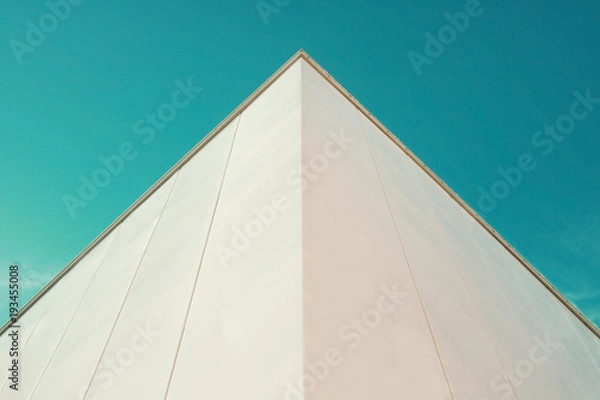 Obraz Abstract architecture. Close up of a building facade.