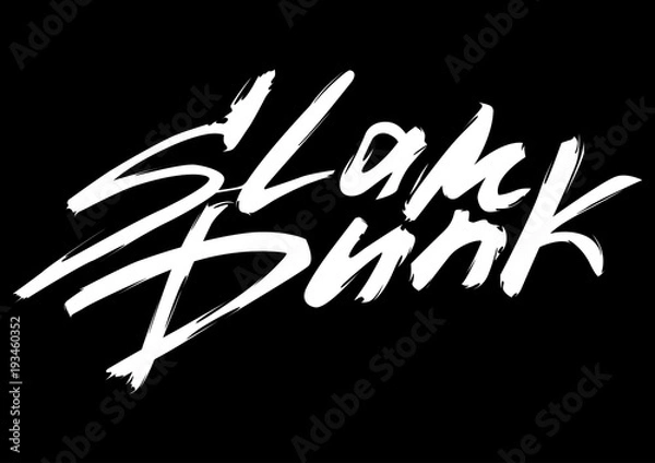 Obraz Basketball slam dunk