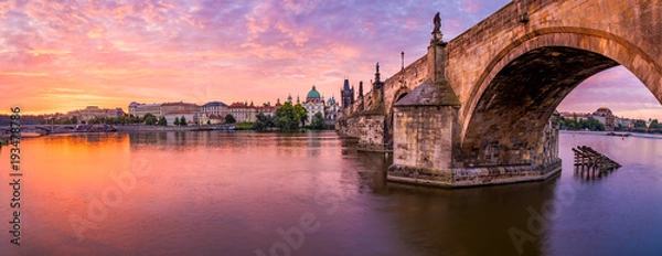 Fototapeta The Charles Bridge of Prague
