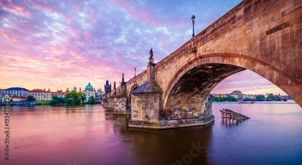 Fototapeta The Charles Bridge of Prague