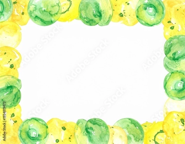 Obraz 水彩　枠　フレーム