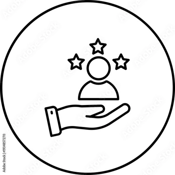 Obraz Customer review Icon