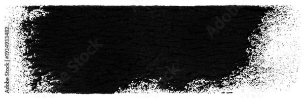 Obraz 手書きのブラシストローク、透明背景に描いたキリヌキ素材