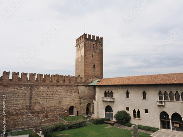 Obraz イタリア　ヴェローナ　カステルヴェッキオ博物館