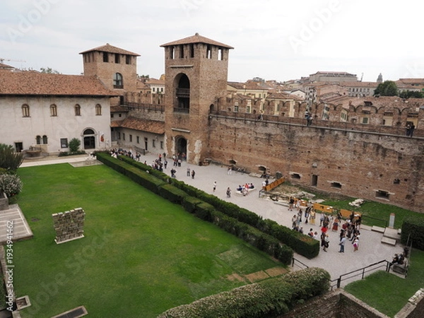 Obraz イタリア　ヴェローナ　カステルヴェッキオ博物館