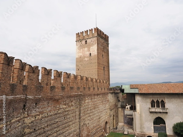 Obraz イタリア　ヴェローナ　カステルヴェッキオ博物館