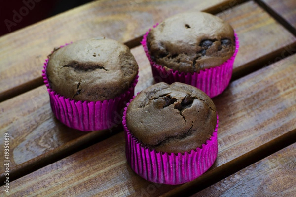 Fototapeta Chocolate Muffins