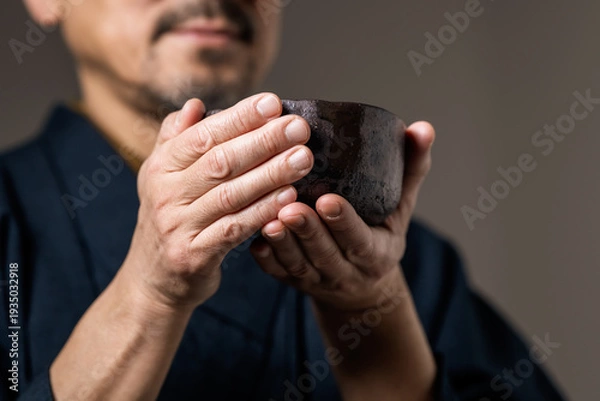 Obraz 抹茶　男性