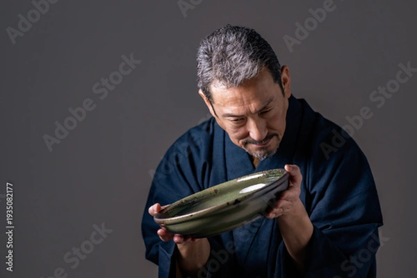 Obraz 陶芸　男性