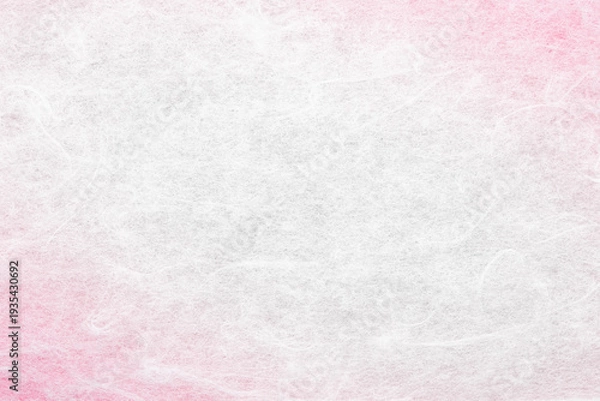 Obraz ピンク色の和紙