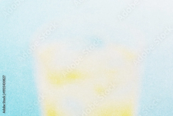 Obraz ざらざらの紙とぼやけたオレンジジュースの画像