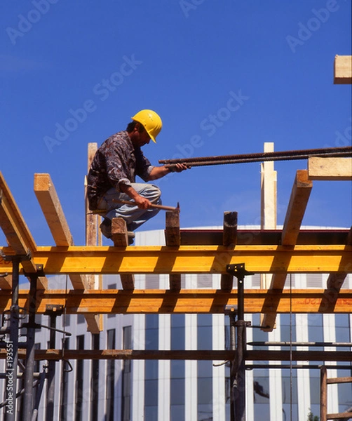 Fototapeta Budynek budowy