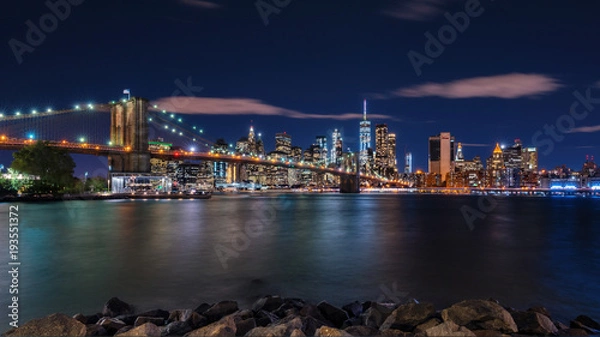 Obraz skyline nyc NY