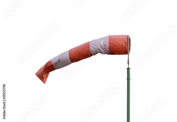Obraz Windsack freigestellt mit Pfad
