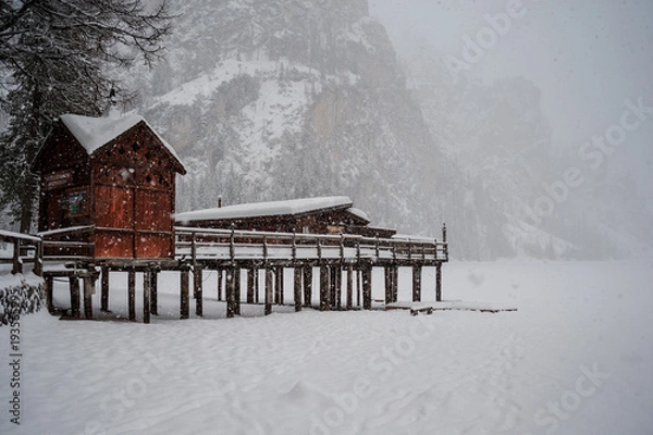 Obraz Scorci innevati