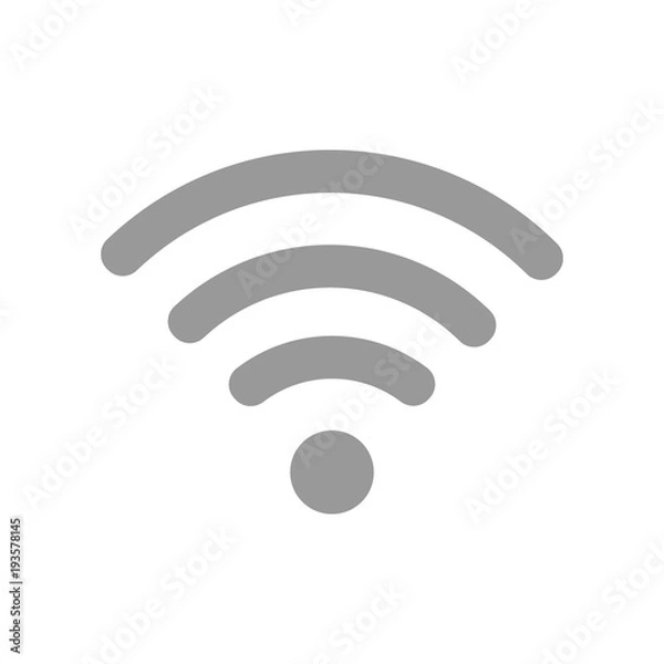 Fototapeta Wifi icon flat