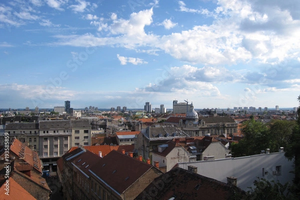 Obraz ザグレブの街並み