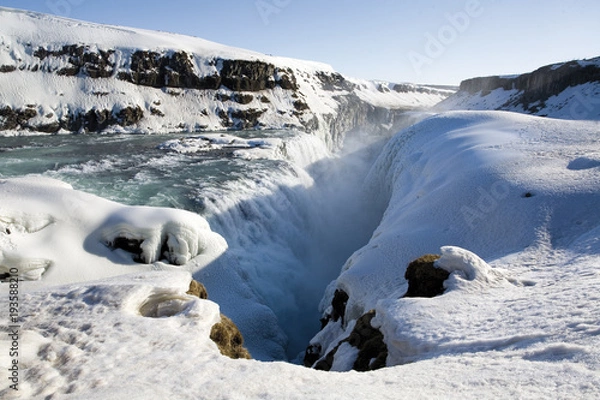 Obraz Iceland ice river